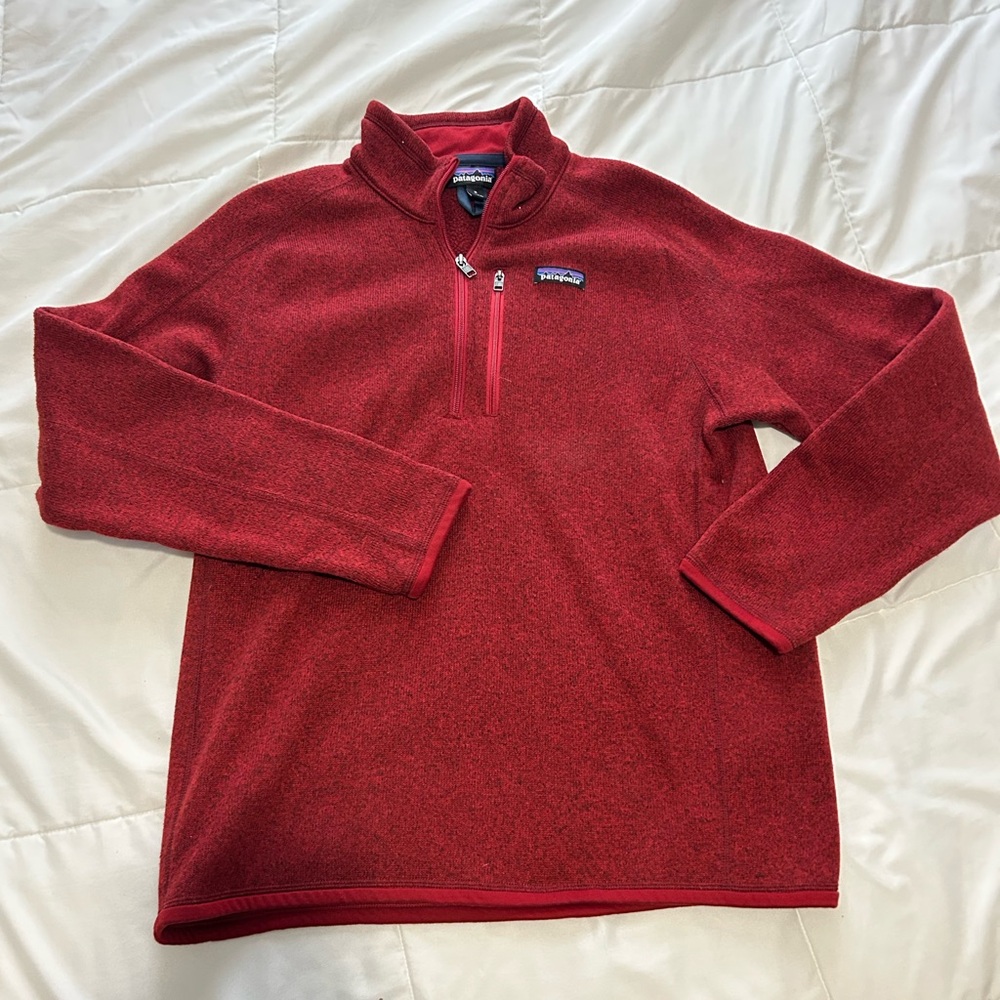 Red Men’s Patagonia Quarter Zip